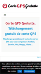 Mobile Screenshot of carte-gps-gratuite.com
